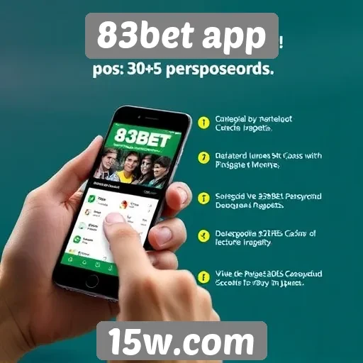 Vantagens de usar o 83bet app para apostas