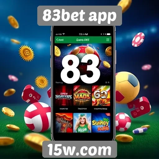 Exploração das opções de jogos disponíveis no 83bet app
